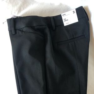 NWT EXPRESS Editor Slim Low Rise Pants